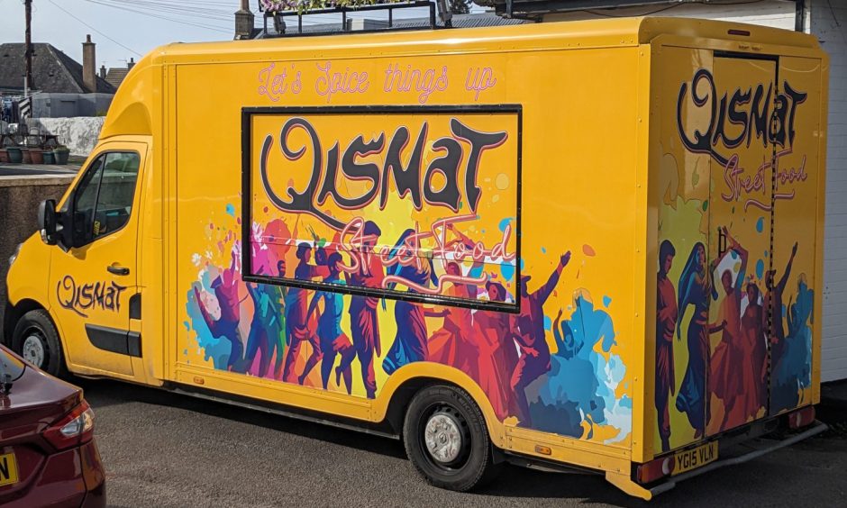 Qismat food van. 