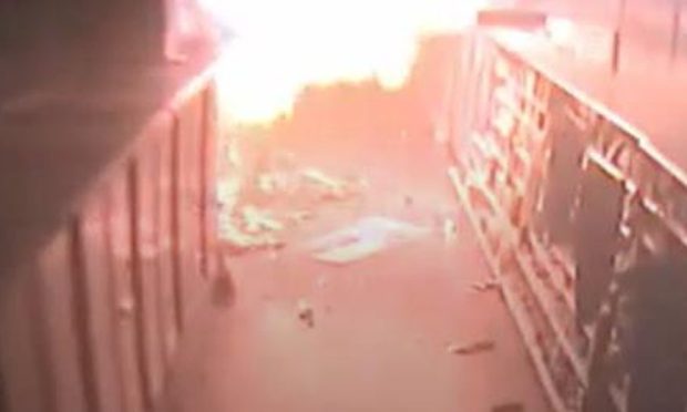 WATCH: Elgin Poundland fire footage released as teenager sentenced