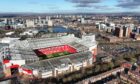 Old Trafford in Manchester.