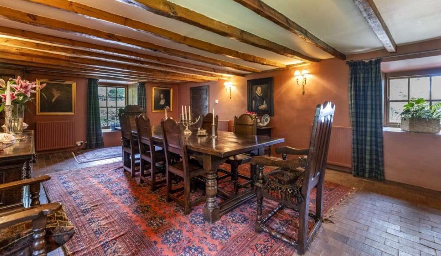 The dining room at Davidston House in Keith