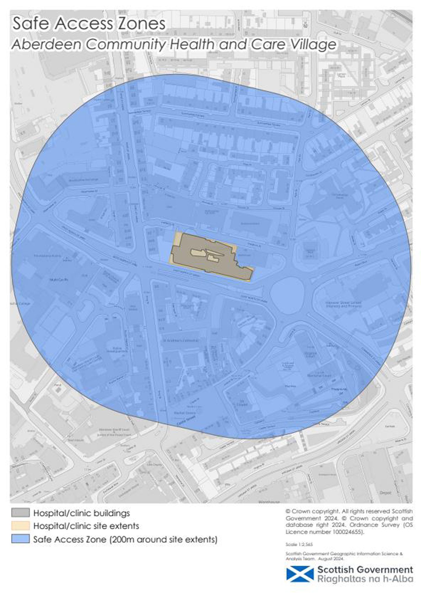 Safe Access Zone in Aberdeen 