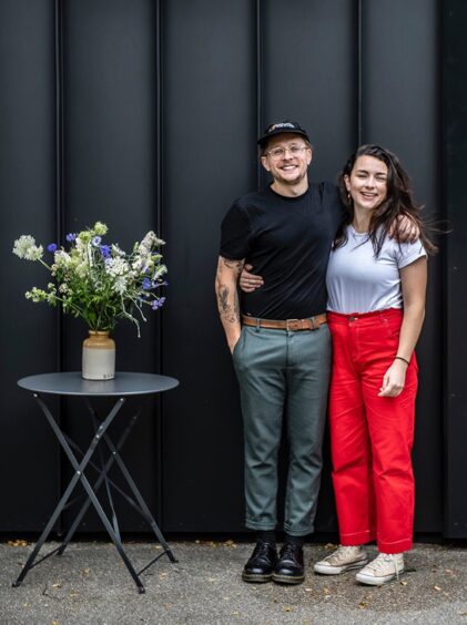 Tom Checkley Tom and Caitlin give Ballater cottage a colourful makeover
