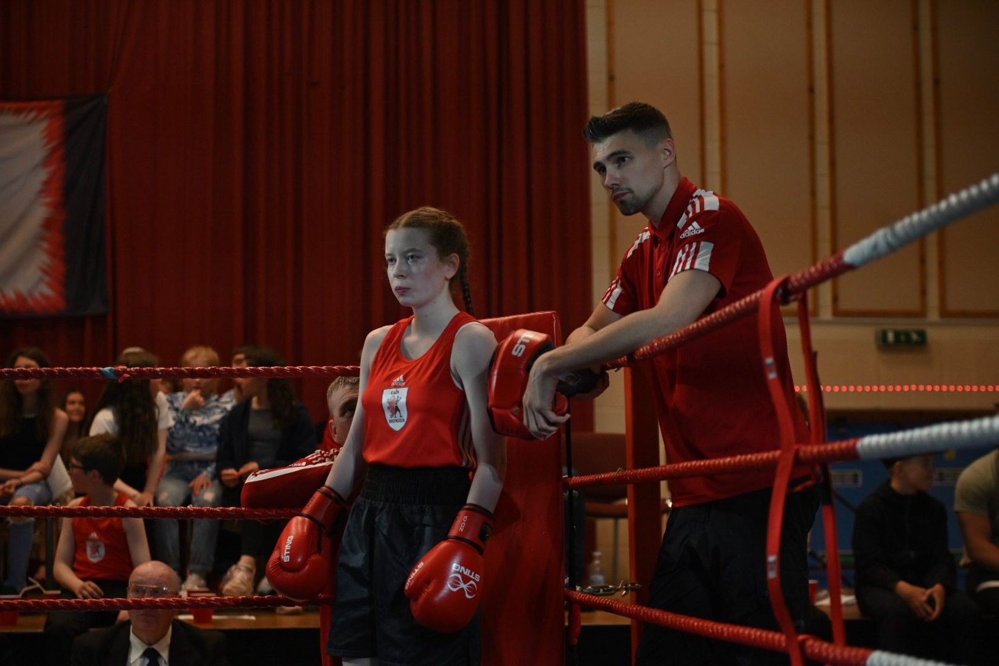  CAIN boxing club's Darya Ogston claimed a title at the prestigious Golden Girl Championship. Image supplied by Darya Ogston 