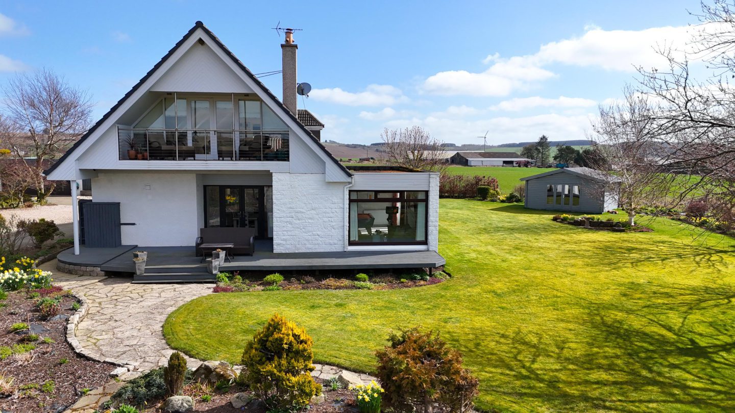 Friday Hill, pictured, enjoys a scenic location close to Inverurie.
