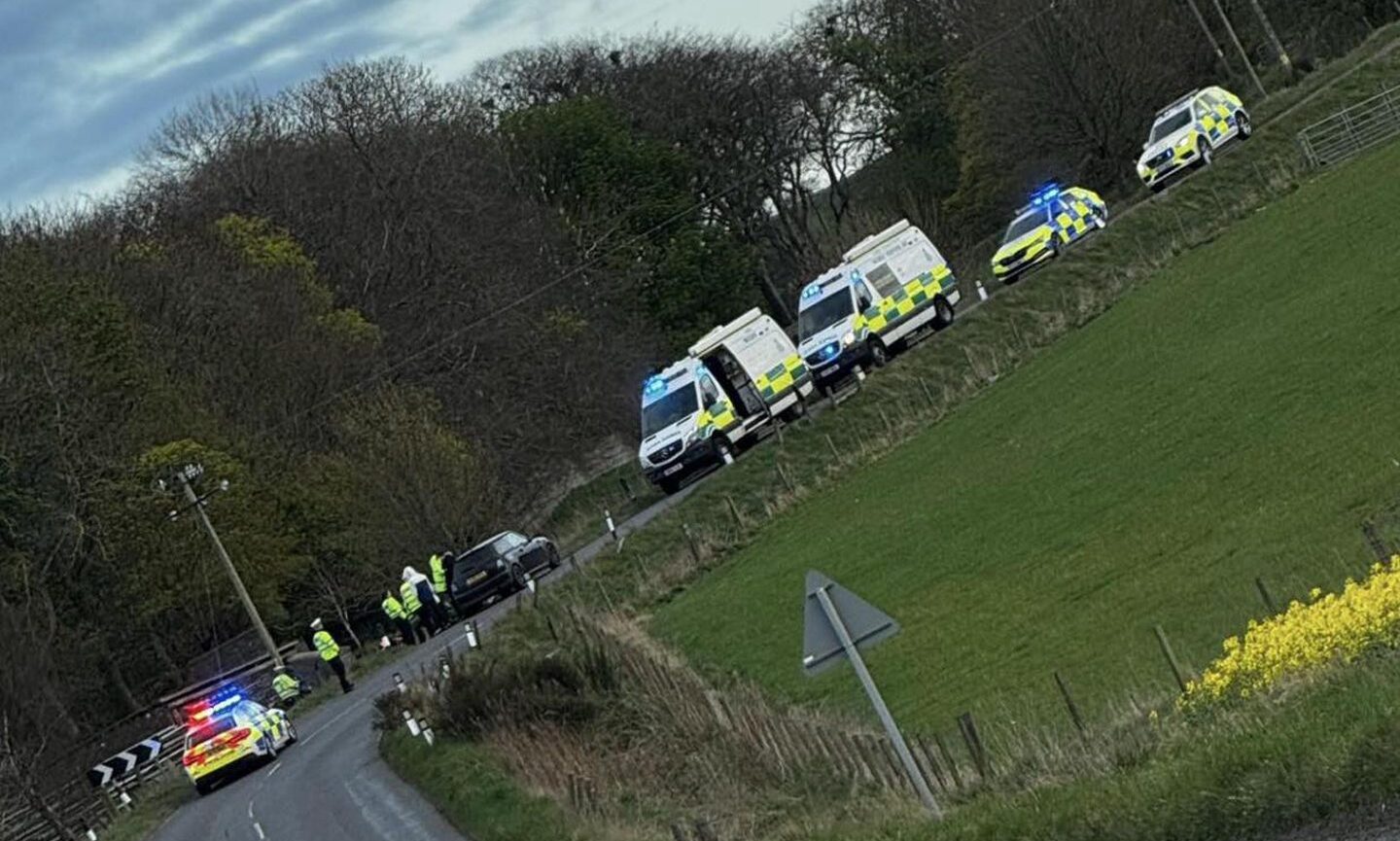 17-year-old motorcyclist taken to hospital after Aberdeenshire crash