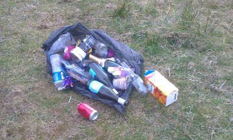 rubbish bag