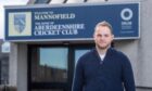 Aberdeenshire Cricket Club's new president Clark Cameron at Mannofield. Pictures by Darrell Benns/DC Thomson.