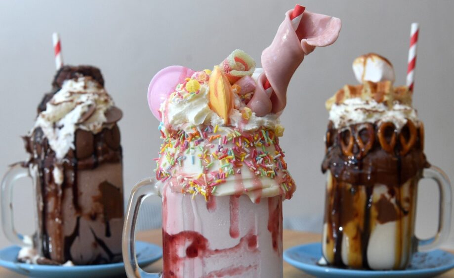 Freakshakes at the Long Dog Cafe