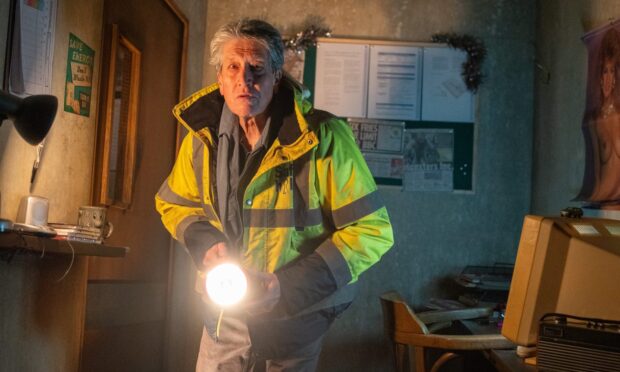David Cardy in Ghost Stories. Image: Hugo Glendinning