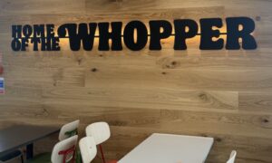 Whoppers will be free today for the first 1,000 customers. Image: DC Thomson.