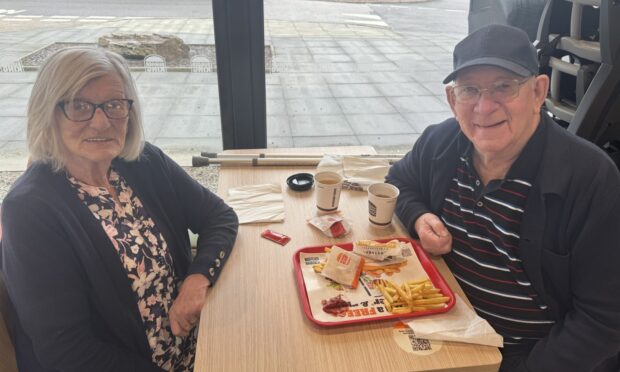 Jane and Eric Adam went to the newly-renovated restaurant for its opening day. Image: Ena Saracevic/DC Thomson.