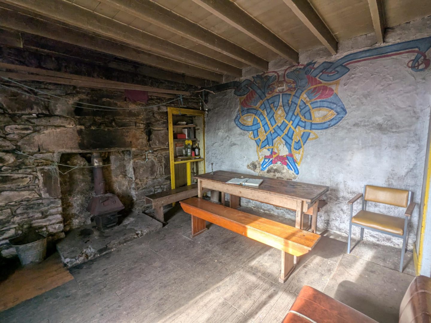 Inside Craig Bothy. 