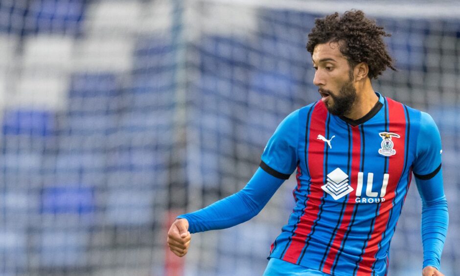 Inverness Caledonian Thistle defender Remi Savage,