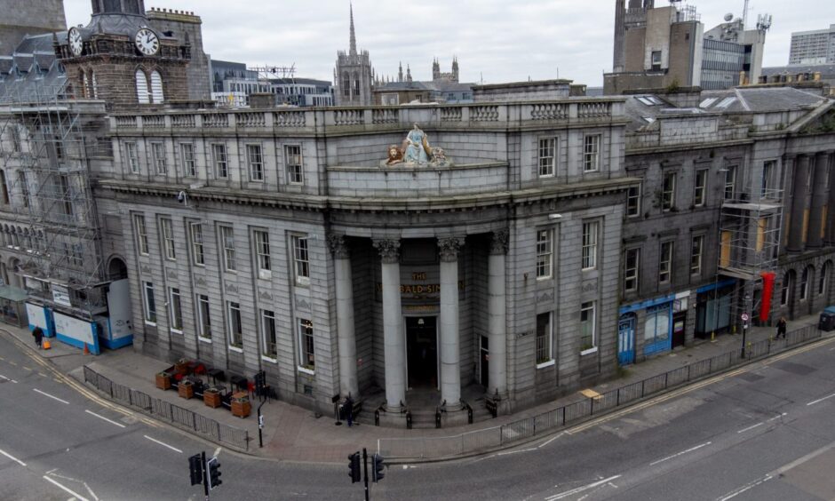 The Archibald Simpson pub is set to undergo a huge revamp. Image: Kenny Elrick/DC Thomson