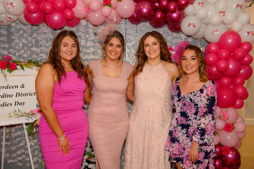 Aberdeen and Kincardine District Young Farmers' Ladies' Day event.