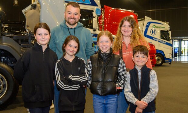 The Grampian Truck Show 2025 at P&J Live. Image: Kenny Elrick/DC Thomson