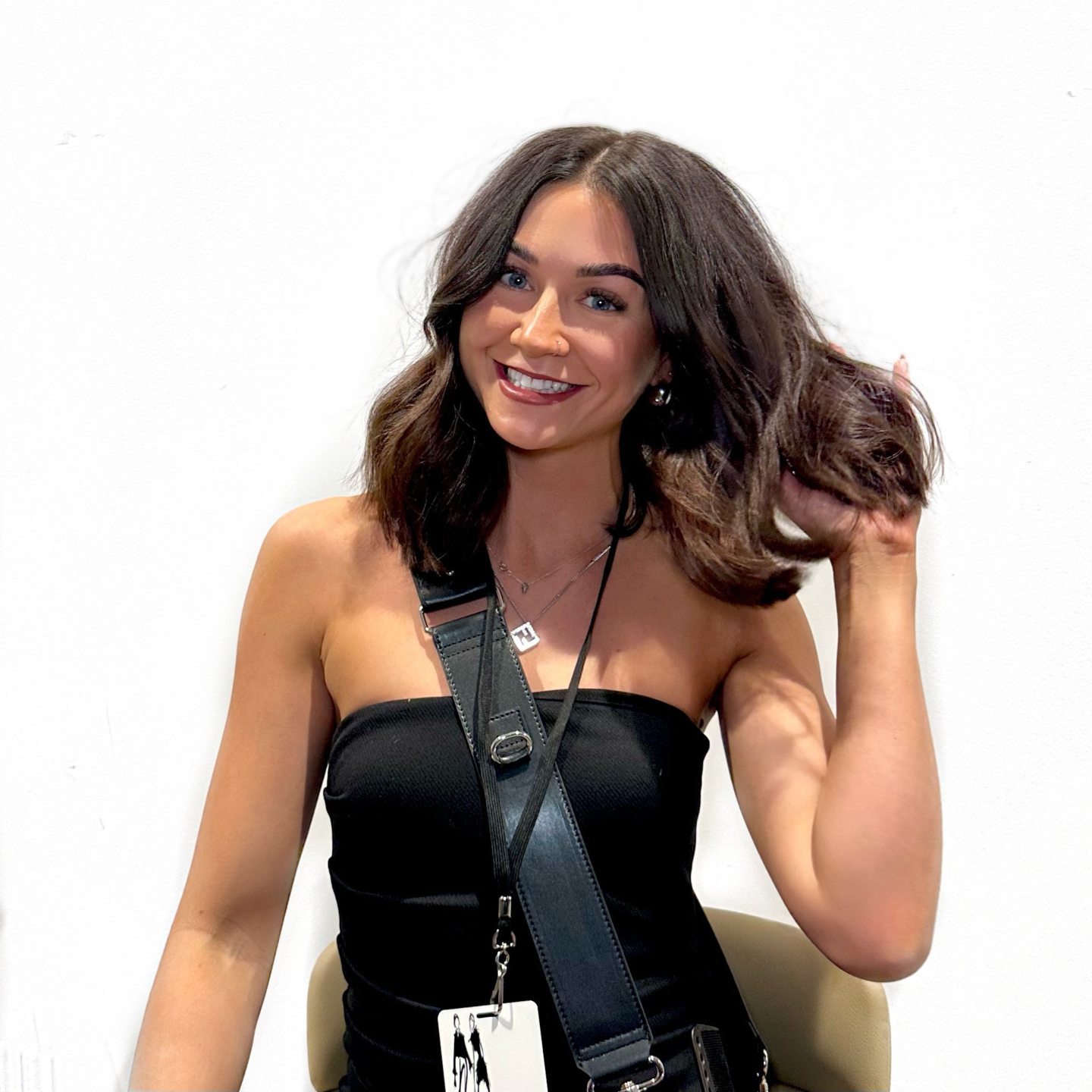 Hairdresser Kara Welsh, pictured, says it was incredible to work at Paris Fashion Week