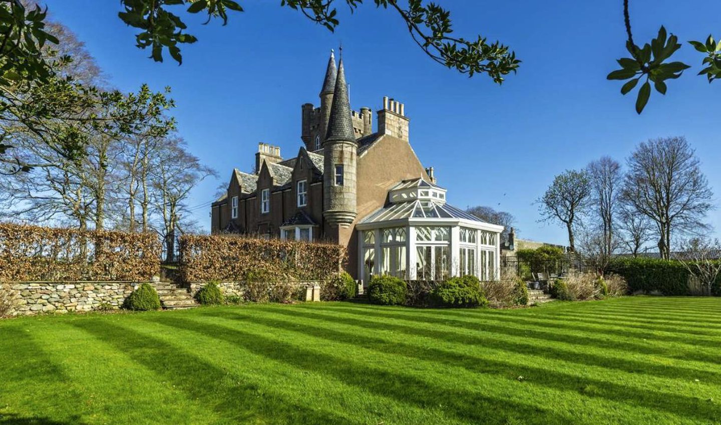 Harlaw House in Aberdeenshire