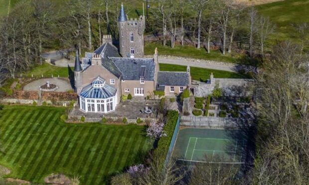 Harlaw House in Aberdeenshire