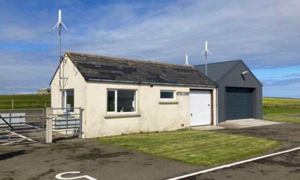 Current Westray terminal building.