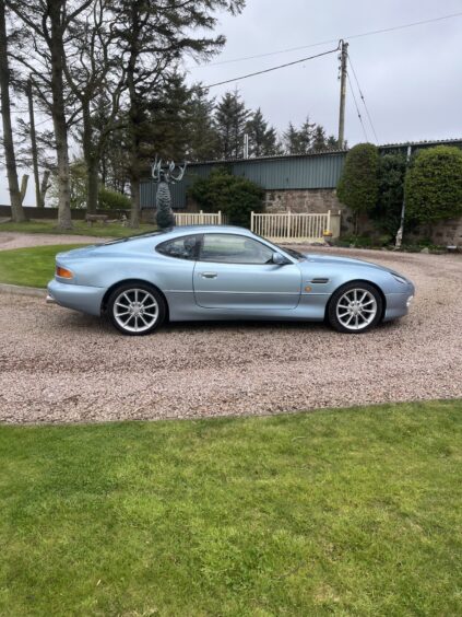 The 2001 Aston Martin DB7 Vantage Auto. 