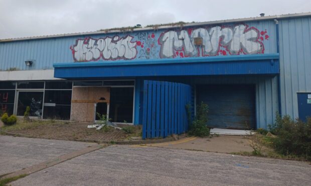 Abandoned Bridge of Don buildings.