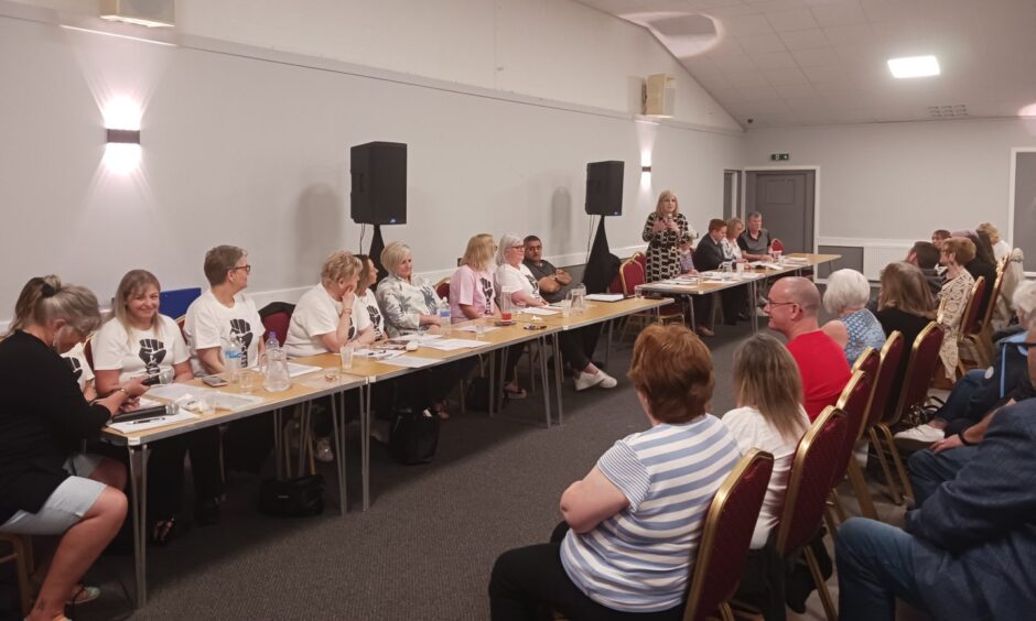 Meetings were previously held at Robertson Road Day Centre in which parents fought back against the cuts. Image: Chris Cromar/DC Thomson