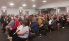 Fraserburgh disability day care cuts meeting.