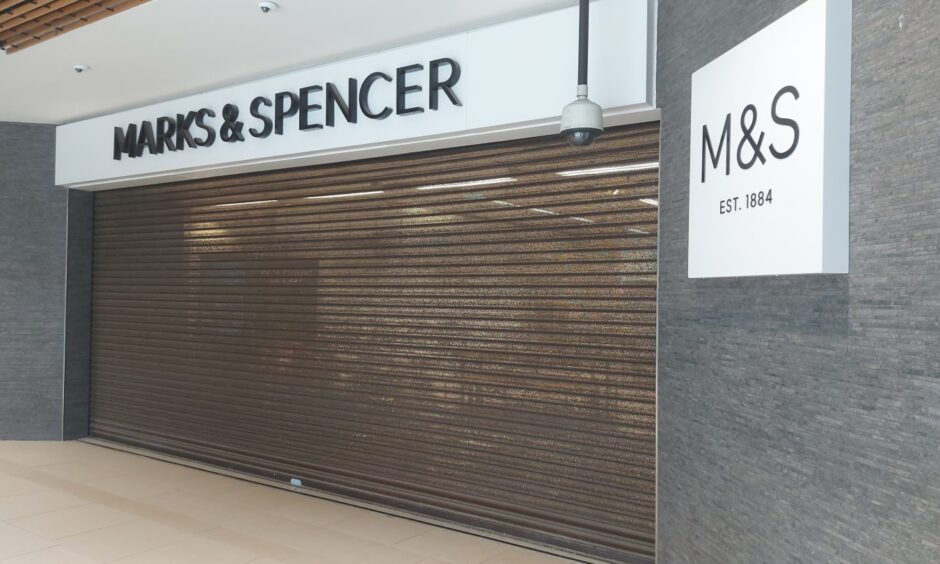 Marks and Spencer closed St Nicholas branch.