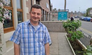 Arafeh, owner of the Quaich B&B in Inverness, said occupancy rates remain similar to previous years. Image: Alberto Lejarraga/DC Thomson