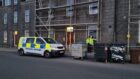 The flats have been sealed off. Image: DC Thomson