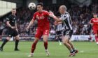 The incident occurred during the St Mirren vs Aberdeen match on May 3.