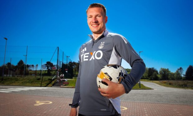 Midfielder Ante Palaversa at Cormack Park.