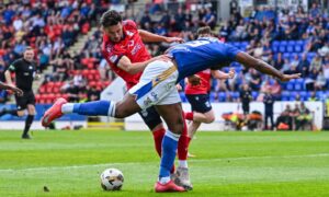 Ross County defender Will Nightingale in action. Image: SNS