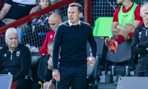 Ross County manager Don Cowie.