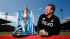 Dons boss Jimmy Thelin hopes to see his side lift the Scottish Cup on Saturday. Image: SNS