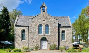 Aberdeenshire church in Sauchen for sale.