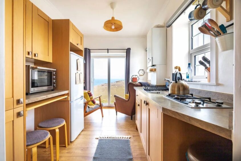 Kitchen in The Bothy