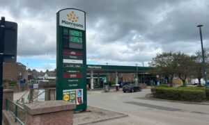 Motor Fuel Group now operates the petrol station at Morrisons Peterhead. Image: Isaac Buchan/DC Thomson