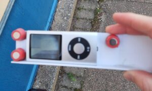 iPod Nano type device which was attached to an ATM