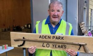 Keith was a well-known figure who worked at the park for over 40 years. Image: Aden Country Park.