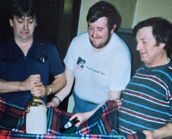 Keith Needham and friends.