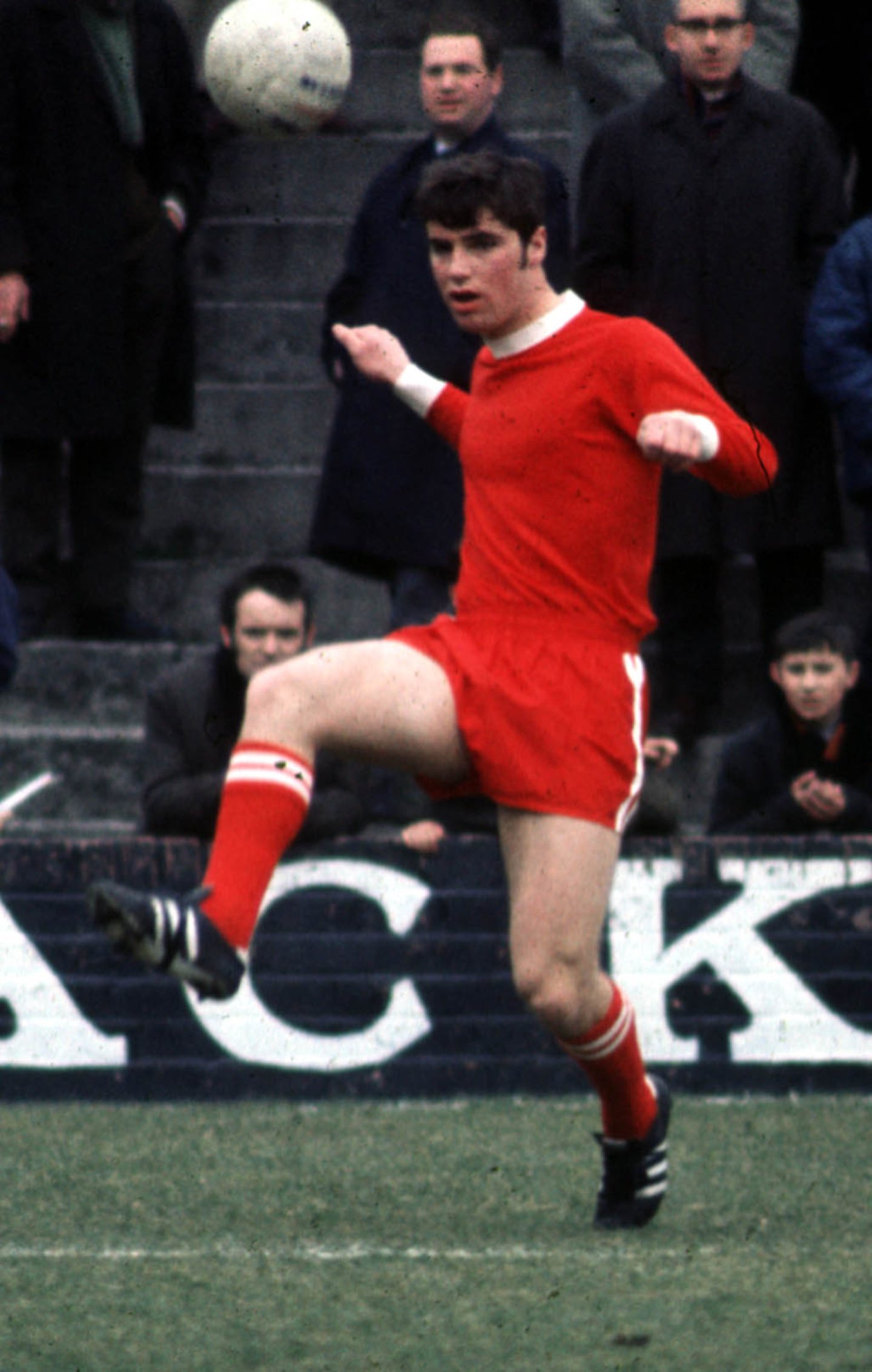 Aberdeen captain Martin Buchan in action. 