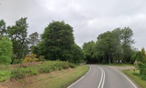 Officers are appealing for information on the A940 crash. Image: Google Maps