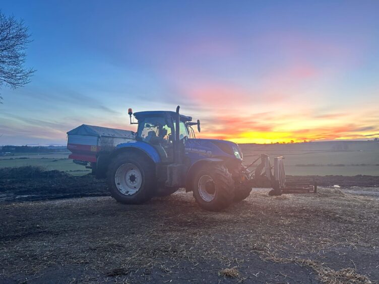 Crop work at HB Farms. 