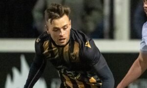 Cameron Heslop plays for Huntly FC.