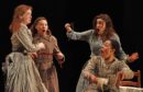 Cast of Little Women at HMT. Photo by Nobby Clark.