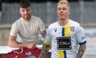 Keith's new signing Conor Bird, left, and Robert Ward, who has rejoined Inverurie Locos.