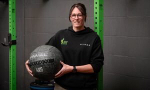 Claire McDonald at Garioch Sports Centre. Image: Darrell Benns/DC Thomson.
