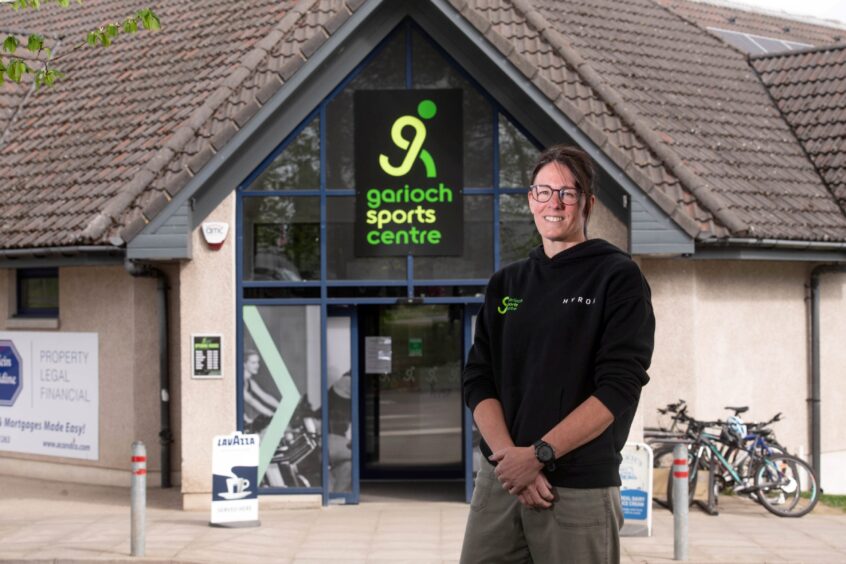 Claire McDonald at Garioch Sports Centre. Image: Darrell Benns/DC Thomson.